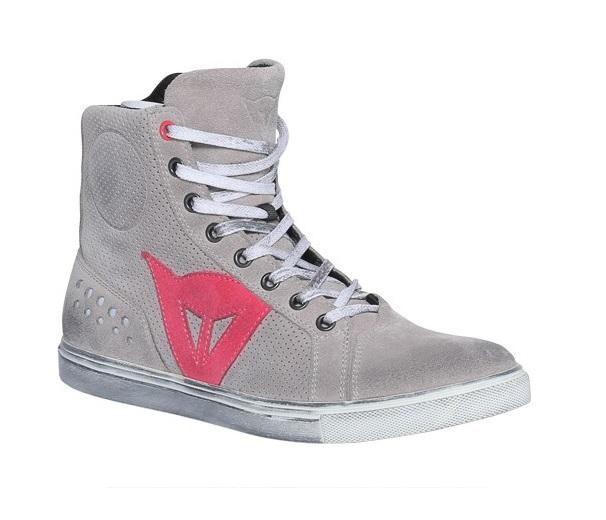 Immagine gallery prodotto SNEAKERS STREET BIKER AIR LADY LIGHT-GRAY/CORAL - 